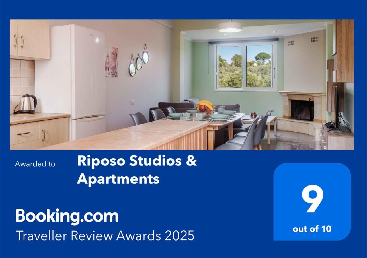 Riposo Studios & Apartments Kavos Bagian luar foto